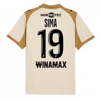 Billige Fotballdrakt RC Lens Abdallah Sima #19 Replika Tredjedrakt 2025-26 Kortermet
